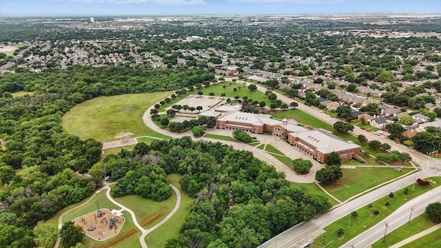 4704 Misty Ridge Dr, Fort Worth, TX 76137 - drone / aerial view
