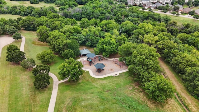 4704 Misty Ridge Dr, Fort Worth, TX 76137 - drone / aerial view