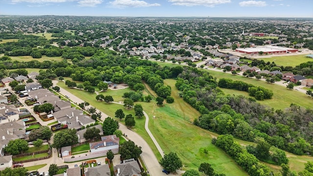4704 Misty Ridge Dr, Fort Worth, TX 76137 - aerial perspective of suburban area