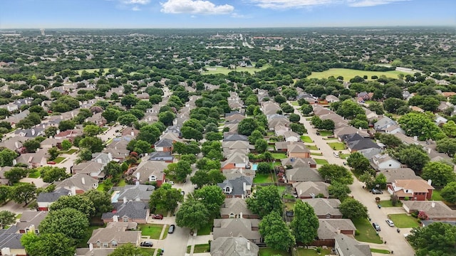 4704 Misty Ridge Dr, Fort Worth, TX 76137 - aerial view of residential area