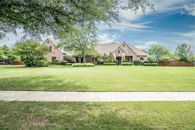 205 Suncreek Dr, Allen, TX 75013 - view of front of property with stone siding