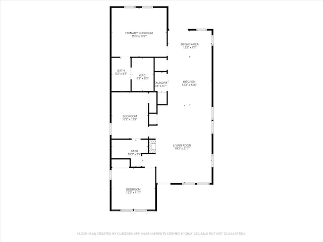 1609 E Bluff St, Fort Worth, TX 76102 - view of home floor plan
