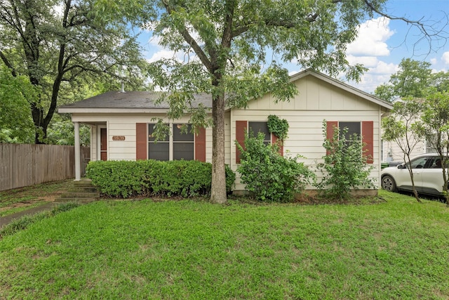 3808 Leland Ave, Waco, TX 76708 - ranch-style house with board and batten siding