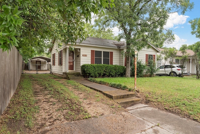 3808 Leland Ave, Waco, TX 76708 - view of front of house with a carport