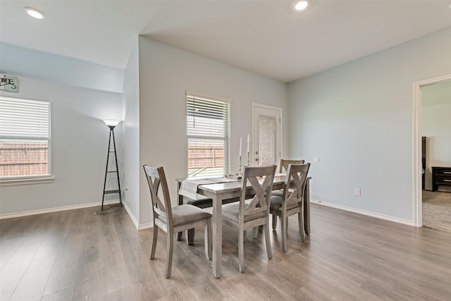 265 Atlas Dr, Waxahachie, TX 75165 - dining room featuring wood finished floors and recessed lighting
