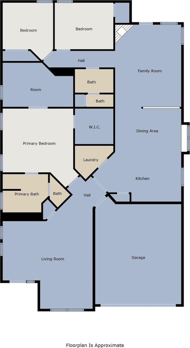 8128 Guadalupe Rd, Arlington, TX 76002 - view of floor plan / room layout