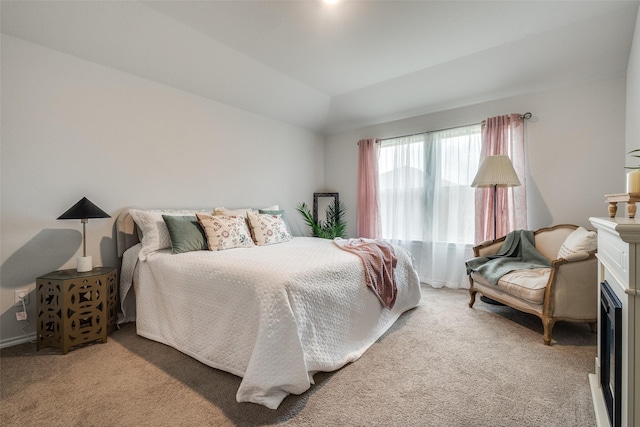 632 Peshtigo Rd, Justin, TX 76247 - bedroom with carpet flooring and lofted ceiling