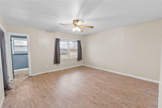 310 Lexington Ave, Abilene, TX 79605 - spare room featuring a ceiling fan, healthy amount of natural light, and wood finished floors