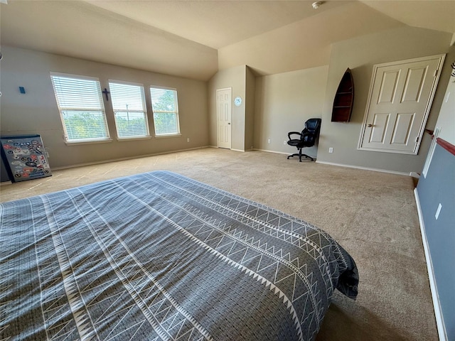 1117 Prairie Heights Dr, Fort Worth, TX 76108 - bedroom with carpet floors and vaulted ceiling