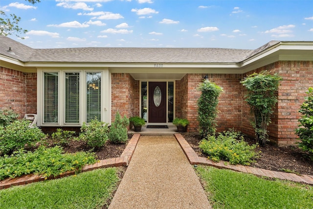 9600 Old Farm Rd, Woodway, TX 76712 - property entrance with brick siding