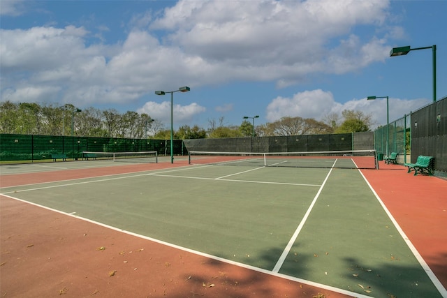 1138 Sophia St, Allen, TX 75013 - view of tennis court featuring community basketball court