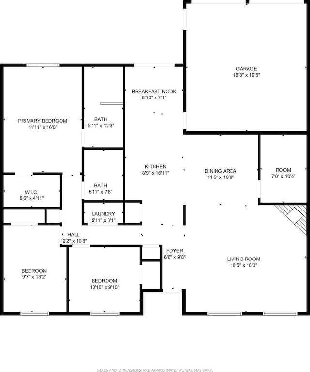864 Warwick Dr, Plano, TX 75023 - view of room layout