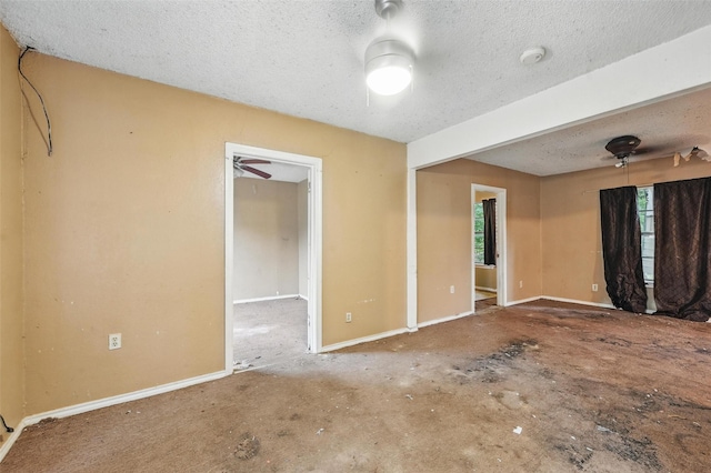 3824 Stuart Dr, Fort Worth, TX 76110 - empty room with a smoke detector and a textured ceiling