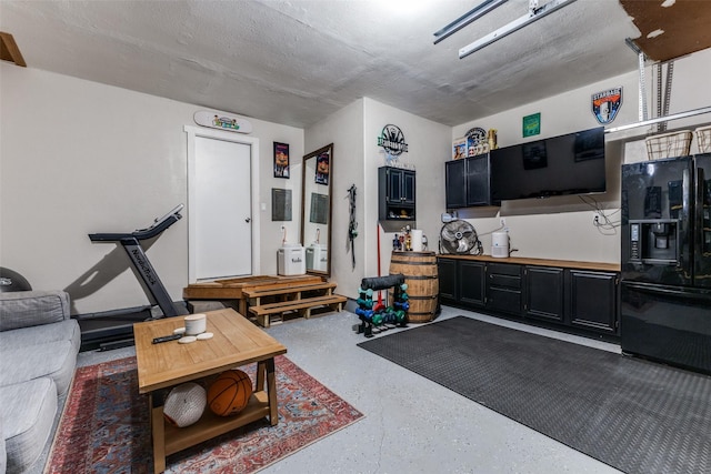 2521 Ridgecrest Dr, Garland, TX 75041 - interior space featuring speckle patterned floor