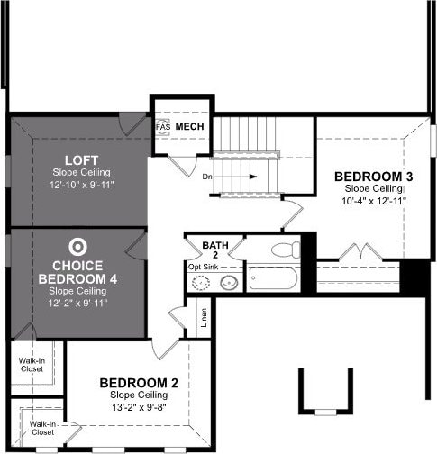 5308 Overbrook Dr, Denton, TX 76207 - view of property floor plan