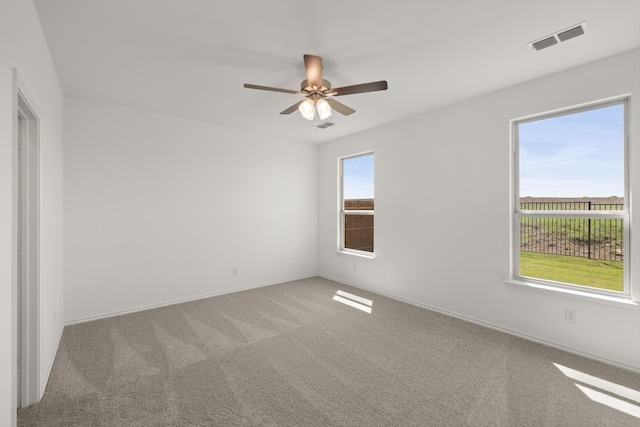 8240 Catclaw Pr, Godley, TX 76044 - unfurnished room with carpet and ceiling fan