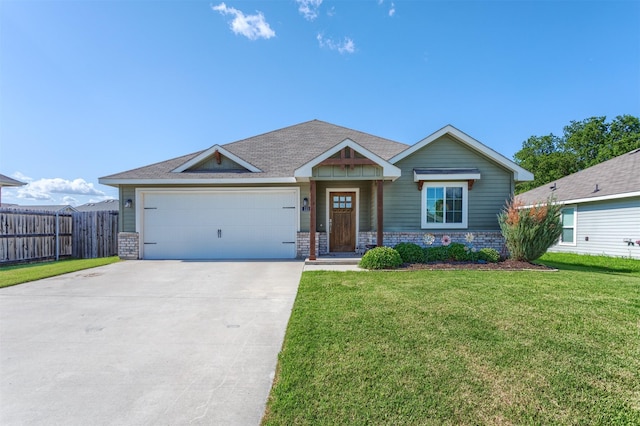 111 Arrowhead Dr, Sanger, TX 76266 - view of front of property featuring driveway and an attached garage