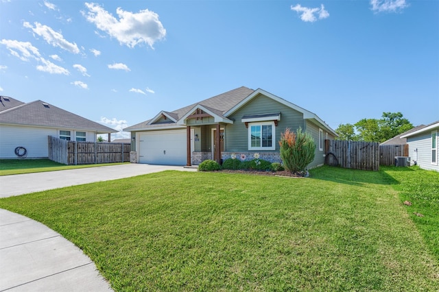 111 Arrowhead Dr, Sanger, TX 76266 - view of front of house featuring concrete driveway and an attached garage