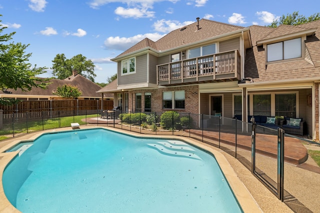 3217 Oak Tree Ln, Grapevine, TX 76051 - view of pool with a patio