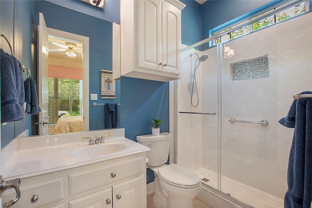 2327 Clearspring Dr N, Irving, TX 75063 - ensuite bathroom featuring a stall shower and vanity