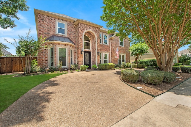 2327 Clearspring Dr N, Irving, TX 75063 - traditional-style home featuring brick siding