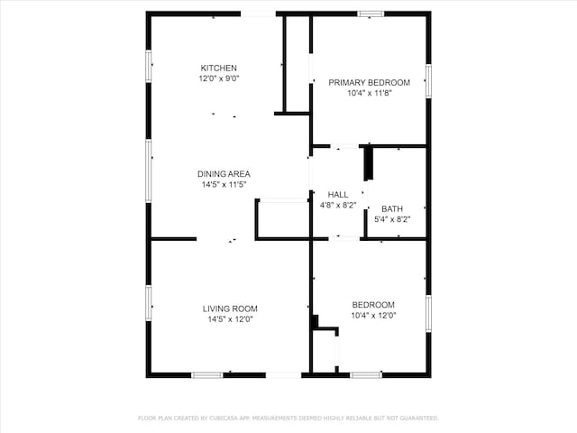709 E Gandy St, Denison, TX 75021 - view of room layout