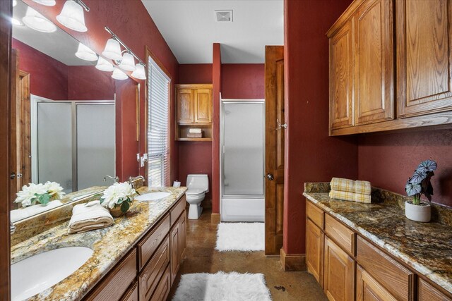 2702 Hidden Trails Rd, Royse City, TX 75189 - bathroom with double vanity and toilet