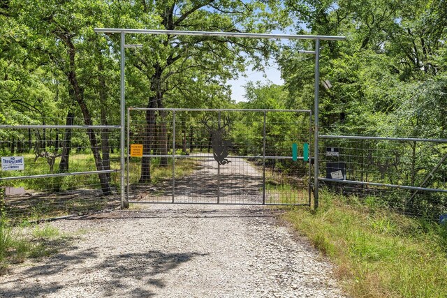 2702 Hidden Trails Rd, Royse City, TX 75189 - view of road with a gate and a gated entry