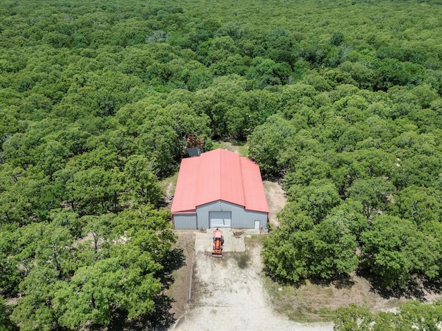 2702 Hidden Trails Rd, Royse City, TX 75189 - view from above of property with a forest