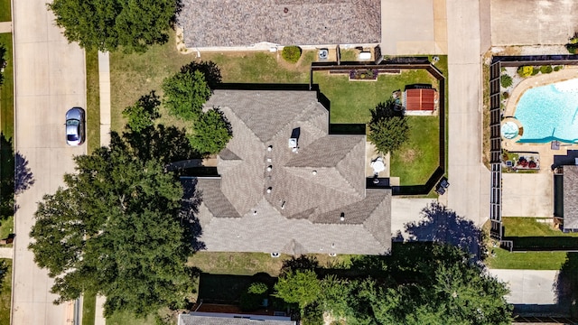 8601 Prescott Cir, Frisco, TX 75034 - drone / aerial view of a pool