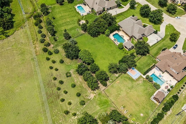 1910 Blue Forest Dr, Prosper, TX 75078 - aerial view of a pool