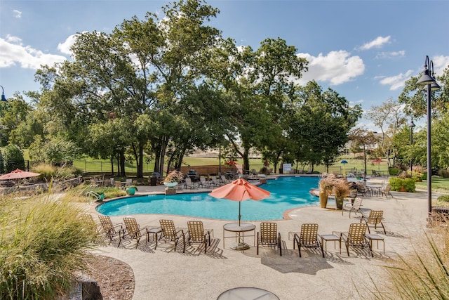 7204 Ripley St, Mckinney, TX 75071 - community pool with a patio