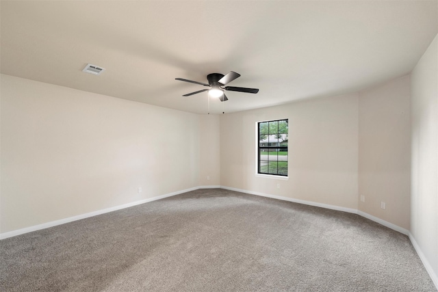 402 2nd St, Moody, TX 76557 - unfurnished room with carpet and a ceiling fan
