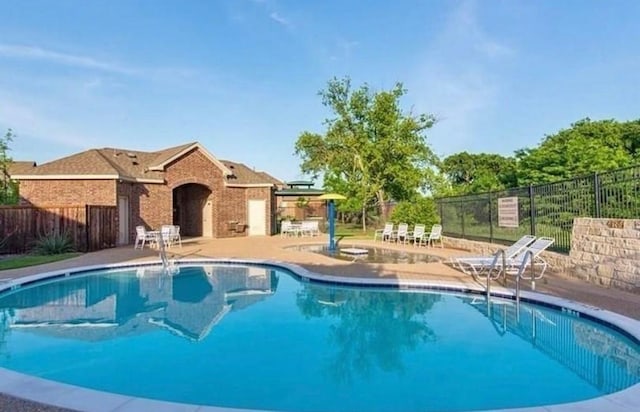1844 Halifax St, Roanoke, TX 76262 - community pool featuring a patio