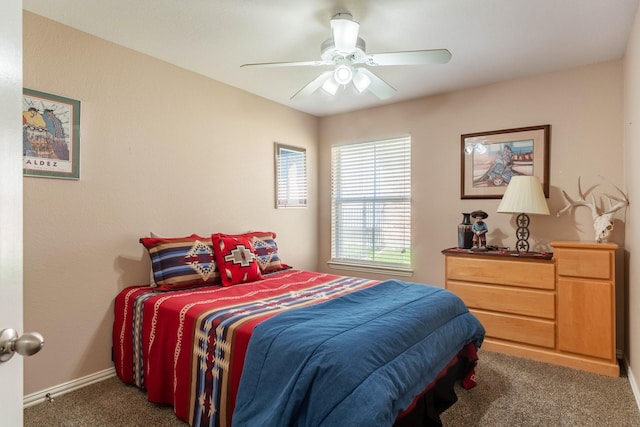 1023 Muirfield Dr, Mansfield, TX 76063 - bedroom featuring carpet flooring and a ceiling fan