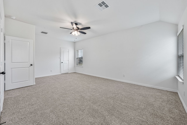 113 Aslan Rd, Poolville, TX 76487 - spare room with a ceiling fan, carpet, and a smoke detector