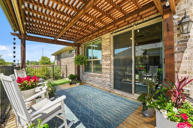 2704 Applewood Way, Wylie, TX 75098 - view of patio / terrace featuring a pergola