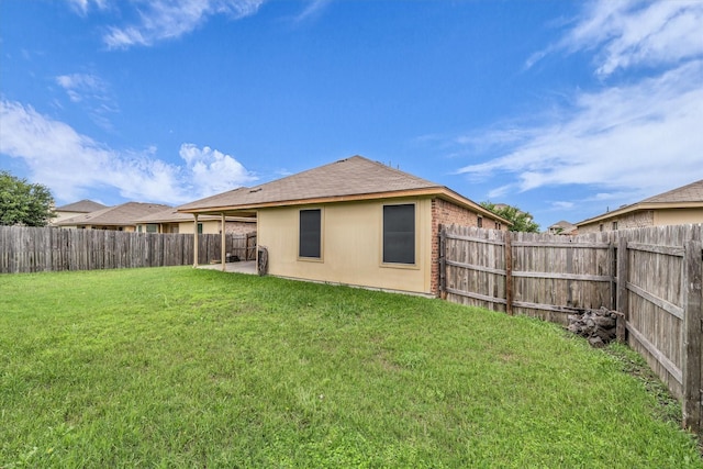 6525 Burling St, Woodway, TX 76712 - rear view of property with a fenced backyard and roof with shingles