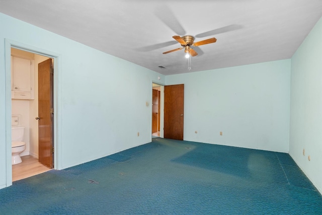 200 Hillcrest Ct, Irving, TX 75062 - carpeted spare room featuring ceiling fan