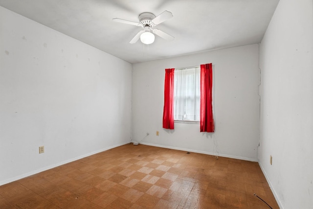 200 Hillcrest Ct, Irving, TX 75062 - spare room with ceiling fan and tile patterned floors