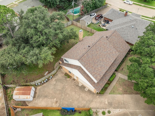 200 Hillcrest Ct, Irving, TX 75062 - view from above of property