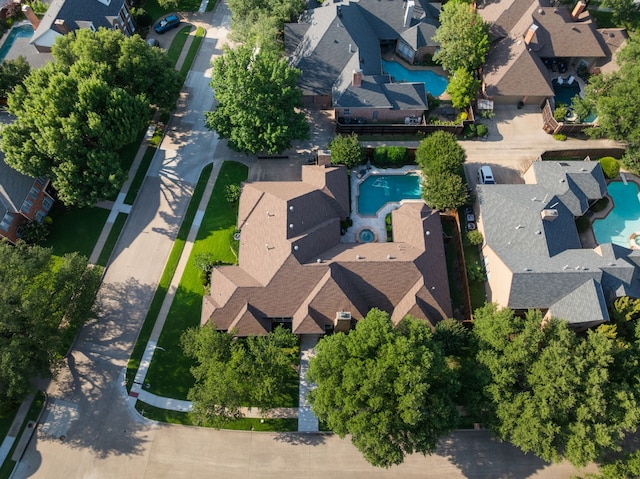 4609 Huffman Ct, Plano, TX 75093 - aerial overview of property's location with nearby suburban area