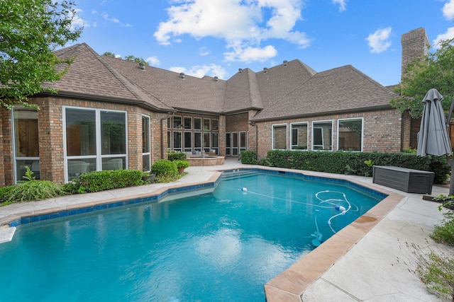 4609 Huffman Ct, Plano, TX 75093 - outdoor pool with a patio area