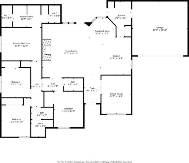 4103 Steeplewood Ct, Arlington, TX 76016 - view of home floor plan