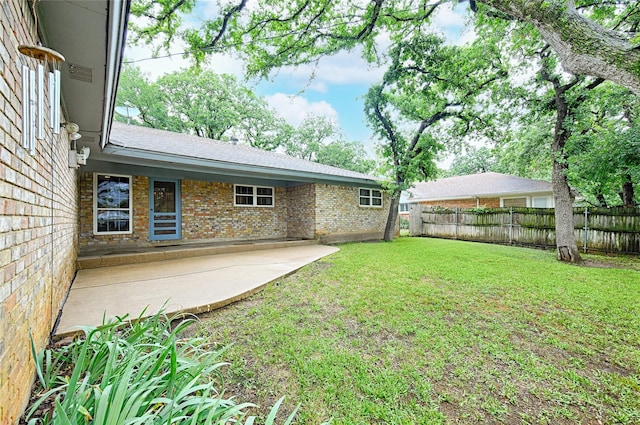 1013 Mountain Ter, Hurst, TX 76053 - fenced backyard featuring a patio
