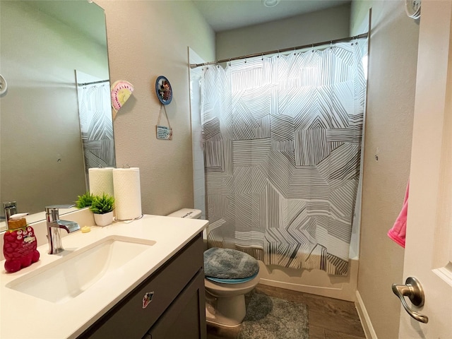 4107 Reese Ln, Krum, TX 76249 - bathroom featuring vanity and curtained shower