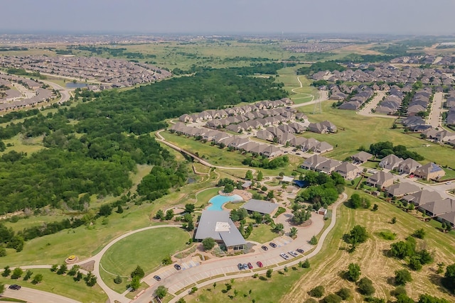 6340 Crossvine Trl, Flower Mound, TX 76226 - aerial overview of property's location with nearby suburban area