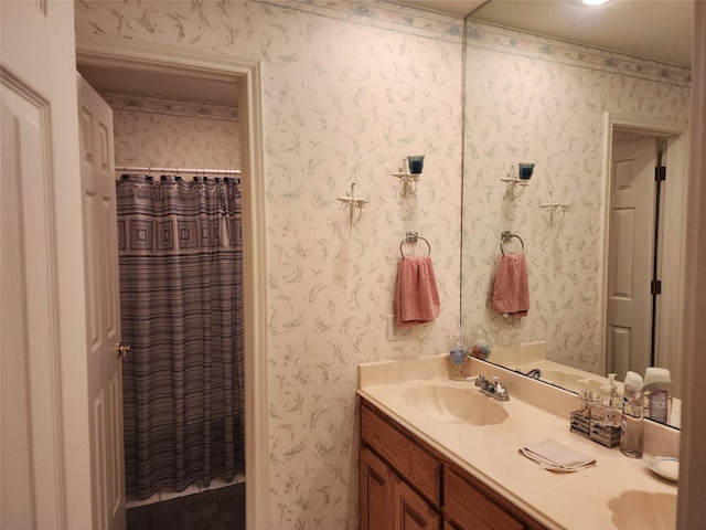 662 County Road 113, Whitesboro, TX 76273 - bathroom featuring double vanity