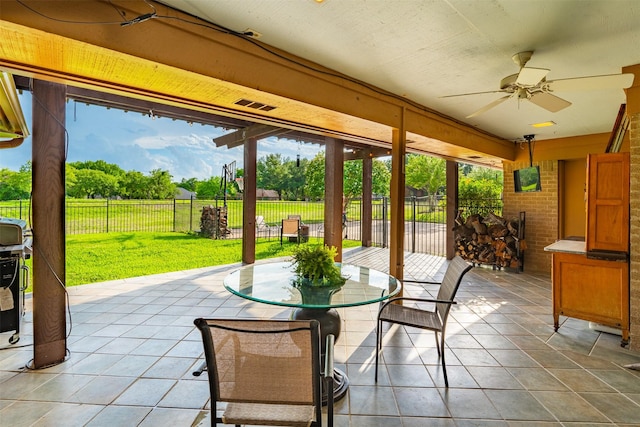 11721 Pine Creek Ct, Fort Worth, TX 76008 - view of sunroom