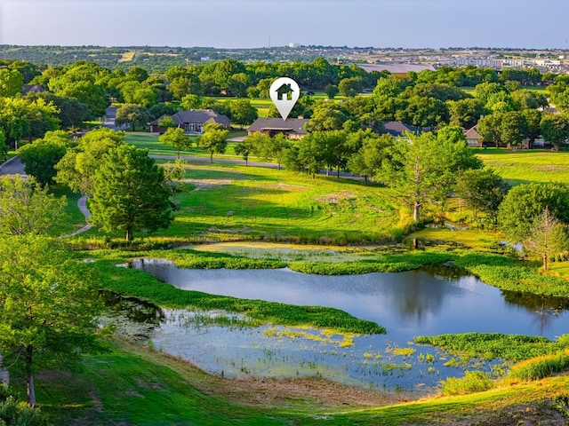 11721 Pine Creek Ct, Fort Worth, TX 76008 - view of home's community with a water view